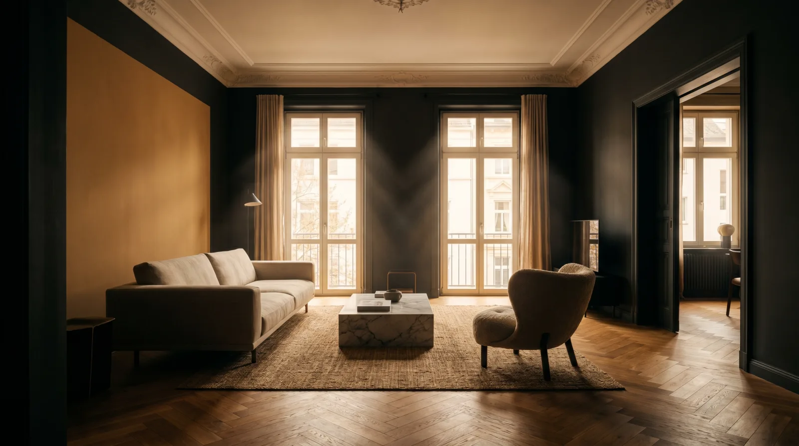 Sanierter Altbau-Salon in Bonn — Haussanierung24